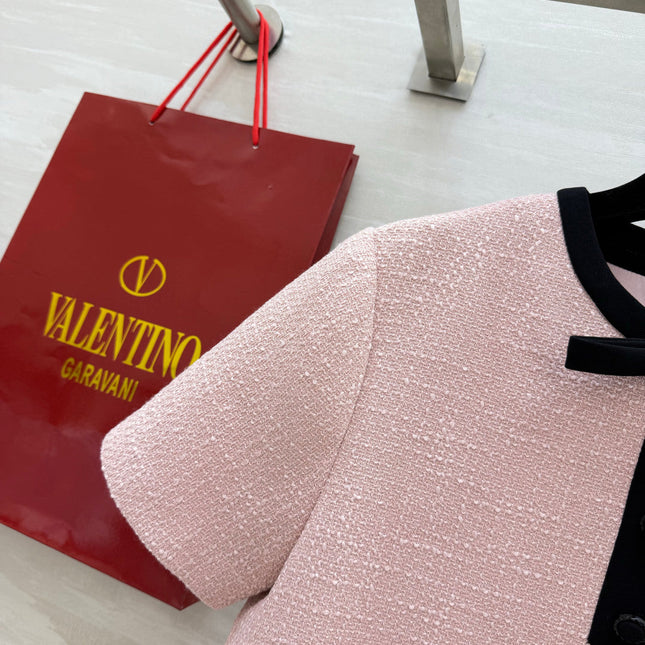 VALENTINO 26S SHORT-SLEEVE DRESS 440