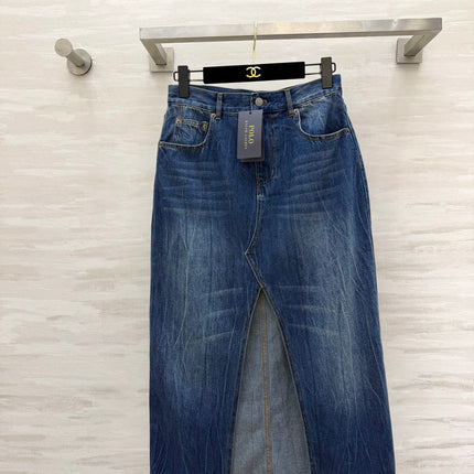RALPH LAUREN 26S DENIM SKIRT 425