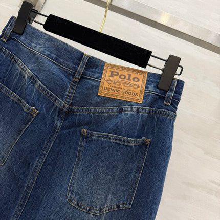 RALPH LAUREN 26S DENIM SKIRT 425