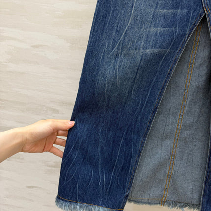 RALPH LAUREN 26S DENIM SKIRT 425