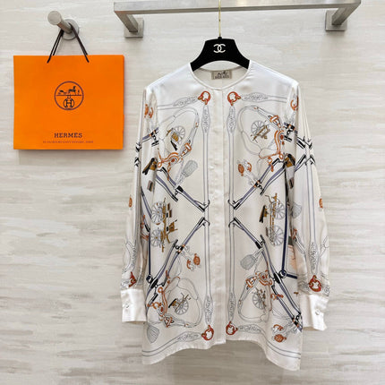 HERMES 26S LONG-SLEEVE SHIRT 676