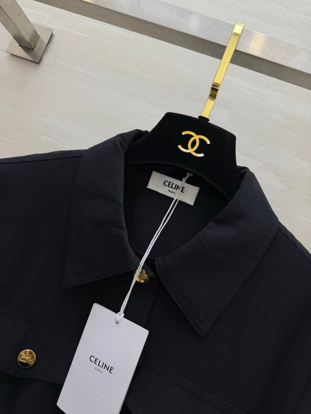 CELINE 26S SHIRT DRESS 418