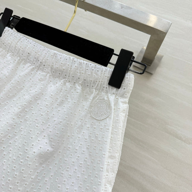 MONCLER 26S LONG-SLEEVE SHIRT & SHORT SET 686