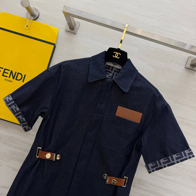 FENDI 26S DENIM DRESS 324