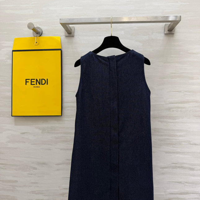 FENDI 26S SLEEVELESS DRESS 323