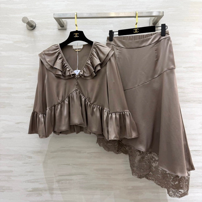 CHLOE 26S TOP AND SKIRT SET STYLE 19