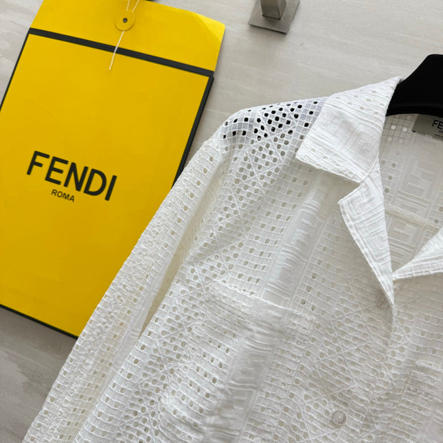 FENDI 26S LONG-SLEEVE SHIRT 306