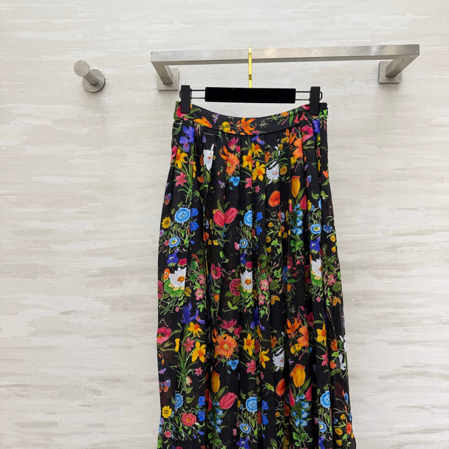 GUCCI 26S PLEATED MIDI SKIRT 397