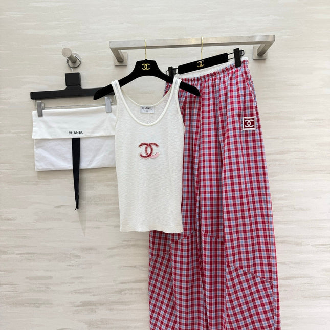 CHANEL 26S KNIT CAMISOLE TOP 1443