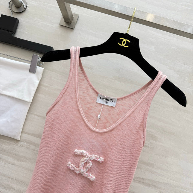 CHANEL 26S KNIT CAMISOLE TOP 1441