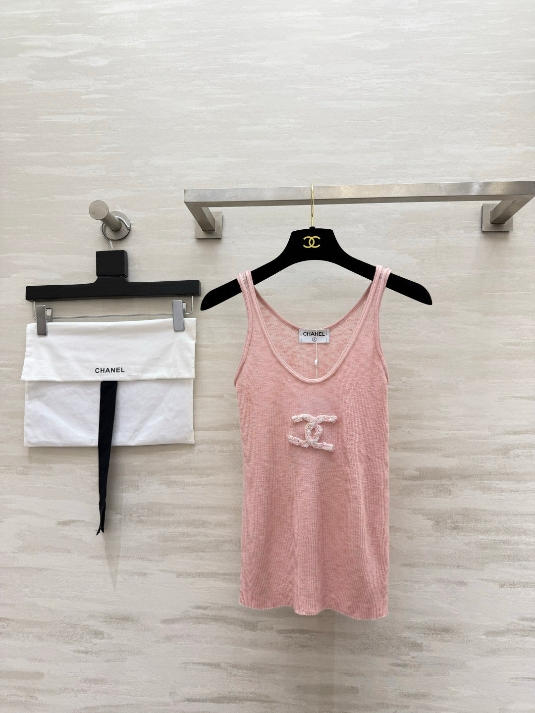 CHANEL 26S KNIT CAMISOLE TOP 1441
