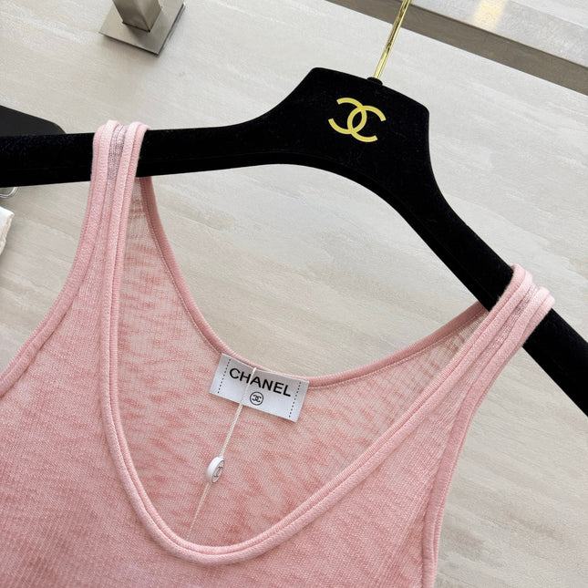CHANEL 26S KNIT CAMISOLE TOP 1441