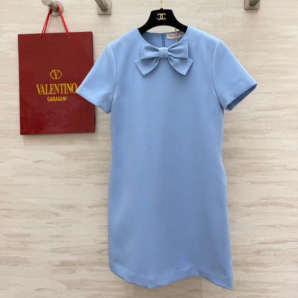 VALENTINO 26S SHORT-SLEEVE MINI DRESS 395