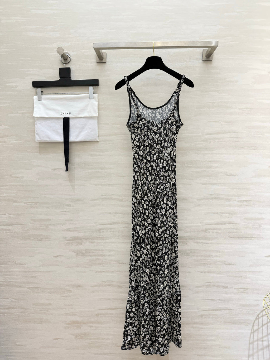 CHANEL 26S FLORAL MAXI SLIP DRESS 1330