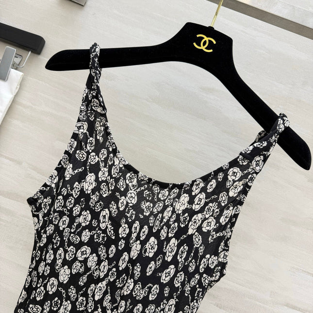 CHANEL 26S FLORAL MAXI SLIP DRESS 1330