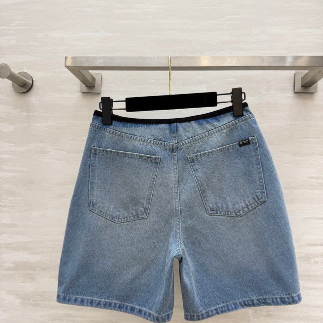 PRADA 26S DENIM SHORTS 1052