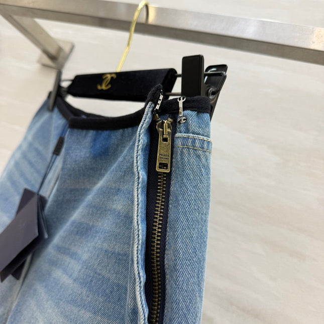 PRADA 26S DENIM SHORTS 1052