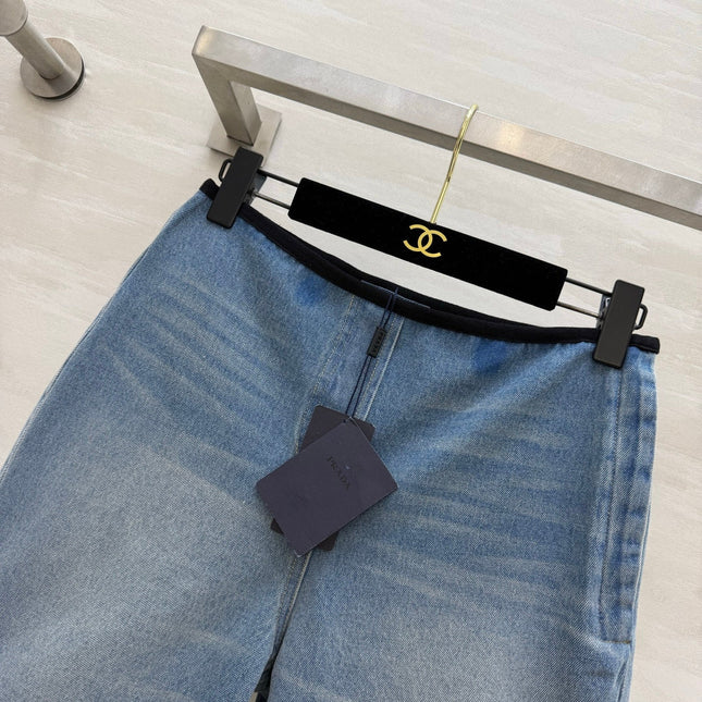 PRADA 26S DENIM SHORTS 1052