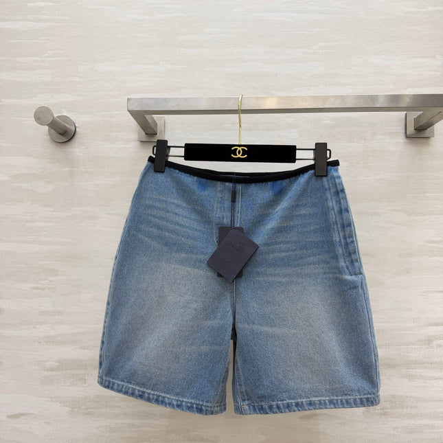 PRADA 26S DENIM SHORTS 1052