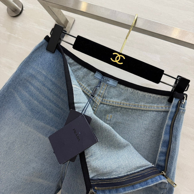 PRADA 26S DENIM SHORTS 1052