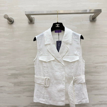 RALPH LAUREN 26S LINEN BLAZER 338