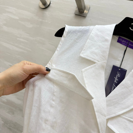 RALPH LAUREN 26S LINEN BLAZER 338