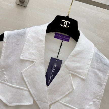 RALPH LAUREN 26S LINEN BLAZER 338