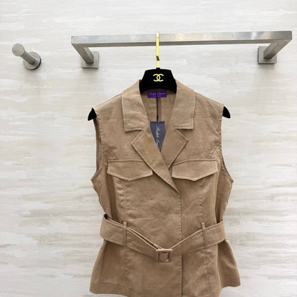 RALPH LAUREN 26S LINEN BLAZER 337