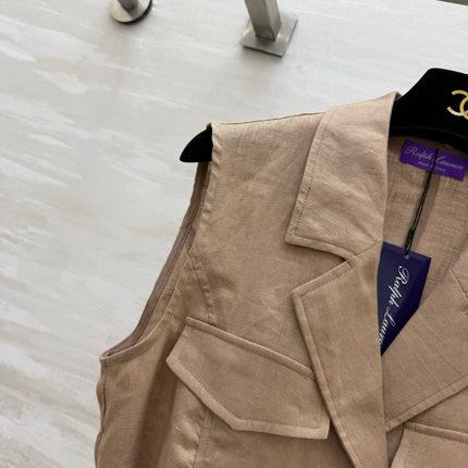 RALPH LAUREN 26S LINEN BLAZER 337