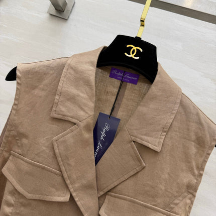 RALPH LAUREN 26S LINEN BLAZER 337