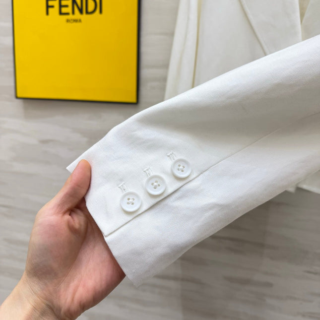 FENDI 26S CROPPED BLAZER 250