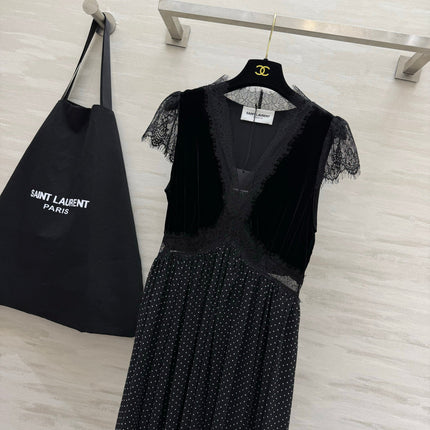 YSL 26S MAXI DRESS 460