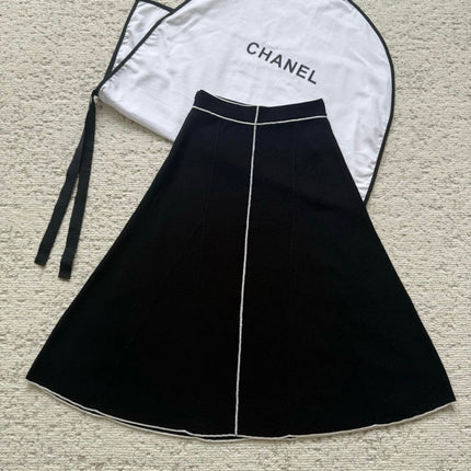 CHANEL 26S KNIT MAXI SKIRT 1777