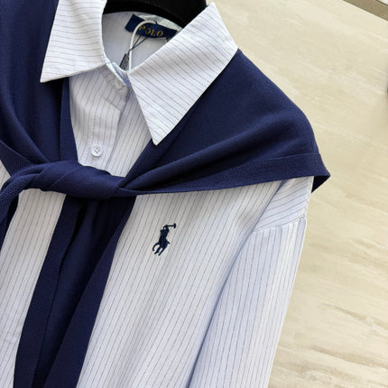 RALPH LAUREN 26S STRIPED SHIRT 708