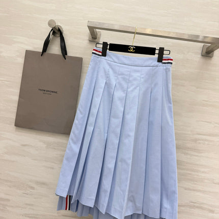 THOM 26S CROPPED SHIRT & PLEATED SKIRT SET 394