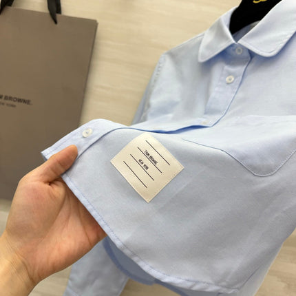THOM 26S CROPPED SHIRT & PLEATED SKIRT SET 394