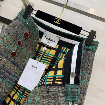 CHANEL 26S TWEED SKIRT 1689