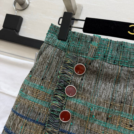 CHANEL 26S TWEED SKIRT 1689