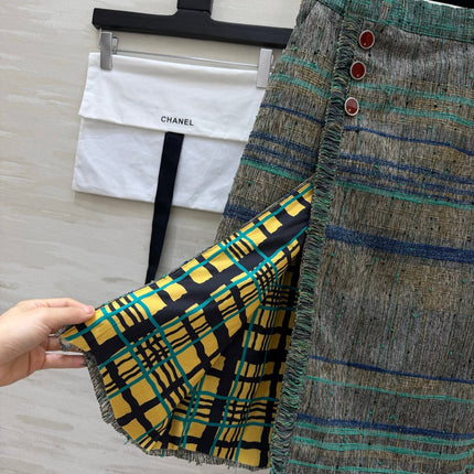 CHANEL 26S TWEED SKIRT 1689