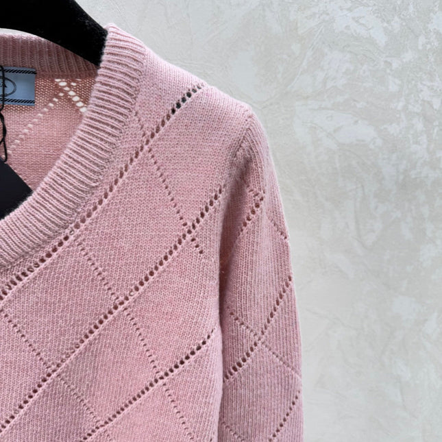 PRADA 25S V-NECK SWEATER 576