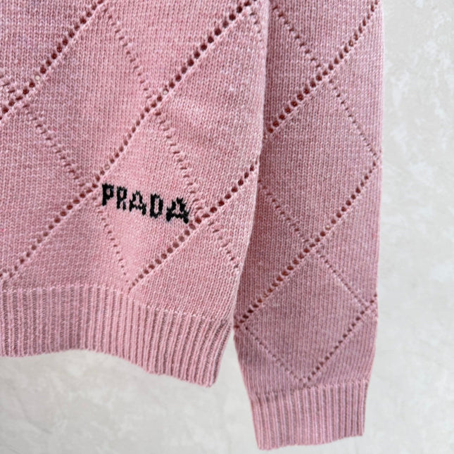 PRADA 25S V-NECK SWEATER 576