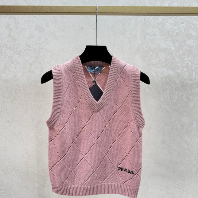 PRADA 25S KNIT VEST 575