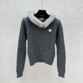 CHANEL 25S FUR-COLLAR CARDIGAN 517