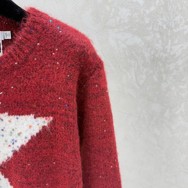 DIOR 25S LONG-SLEEVE KNIT CREWNECK SWEATER 639