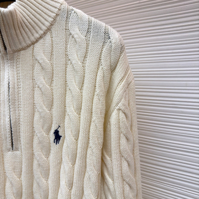 RALPH LAUREN 25S ZIPPER SWEATER 291