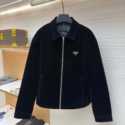 PRADA 25S VELVET JACKET 466