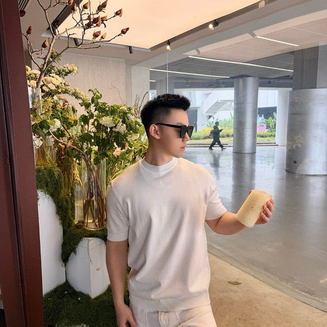 FENDI 26S SHORT SLEEVE KNIT 105