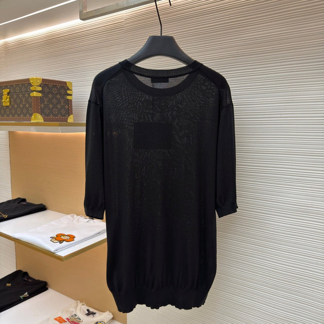 PRADA 26S SHORT-SLEEVED SWEATER STYLE 879