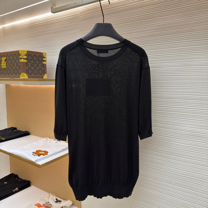 PRADA 26S SHORT-SLEEVED SWEATER STYLE 879