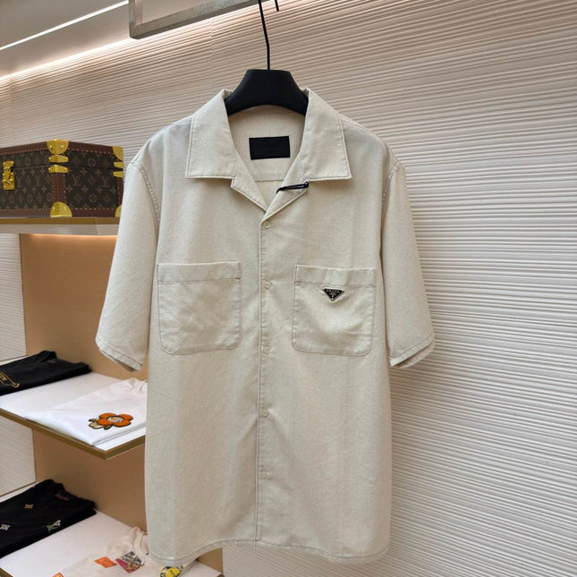PRADA 26S SHORT-SLEEVE SHIRT 1014